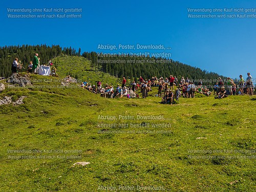 Bergmesse und Almkirta auf der Jochbergalm 2014