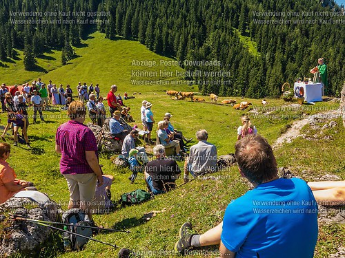 Bergmesse und Almkirta auf der Jochbergalm 2014