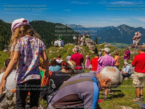 Bergmesse und Almkirta auf der Jochbergalm 2014