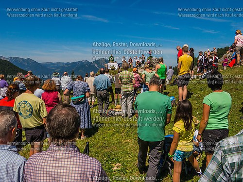 Bergmesse und Almkirta auf der Jochbergalm 2014