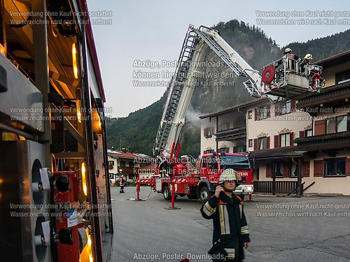 Gemeinschaftsübung der Feuerwehren Schleching, Reit im Winkl, O