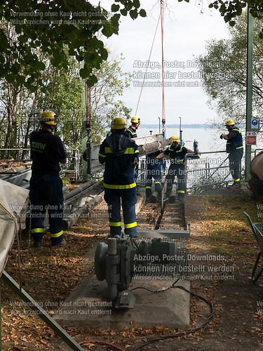 Ölwehrübung im Achendelta am Chiemsee mit TAL und THW 2014