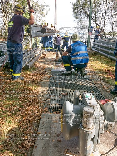 Ölwehrübung im Achendelta am Chiemsee mit TAL und THW 2014