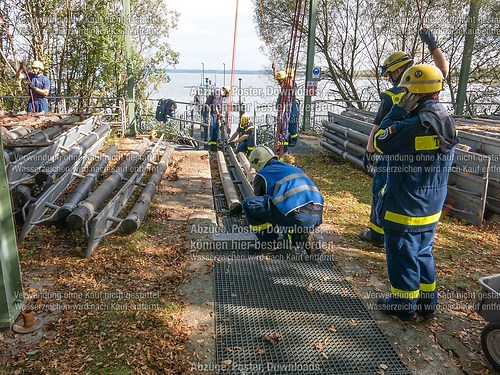 Ölwehrübung im Achendelta am Chiemsee mit TAL und THW 2014