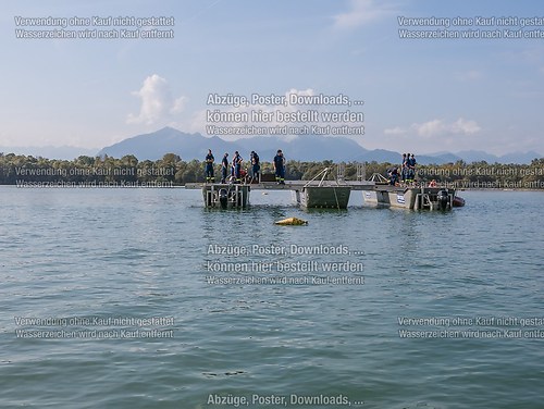 Ölwehrübung im Achendelta am Chiemsee mit TAL und THW 2014