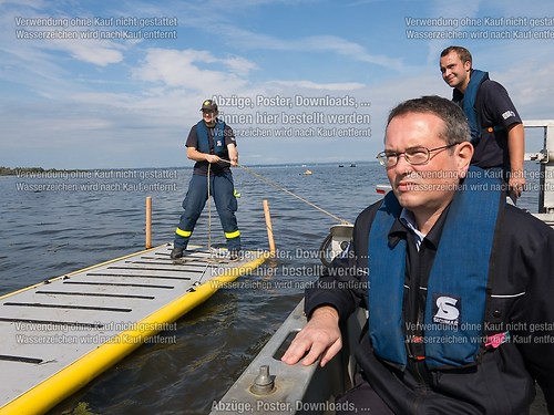 Ölwehrübung im Achendelta am Chiemsee mit TAL und THW 2014