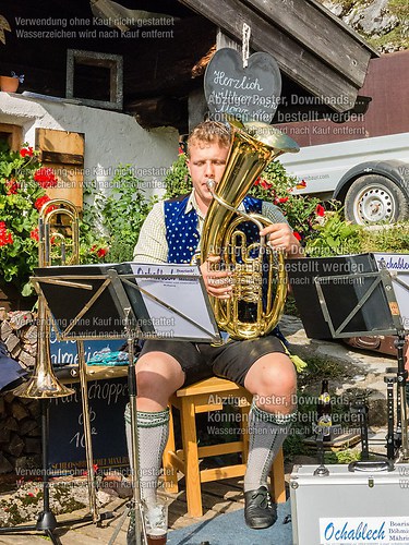 Ochablech spielt auf der Moaralm 2014