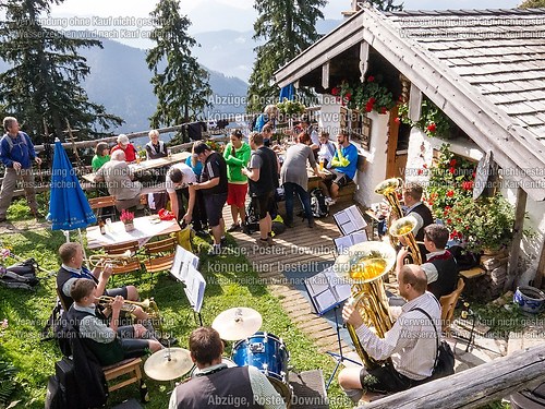 Ochablech spielt auf der Moaralm 2014