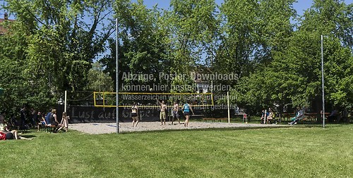 Beach Volleyball Feld f