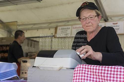 Kasse Putzen am Kaffee-Stand f