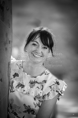 Burgfest 2017 Montag Dagmar Zimmermann Portrait Halbschatten-6245_sw