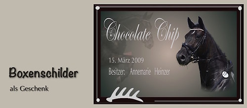 Boxenschilder verschenken