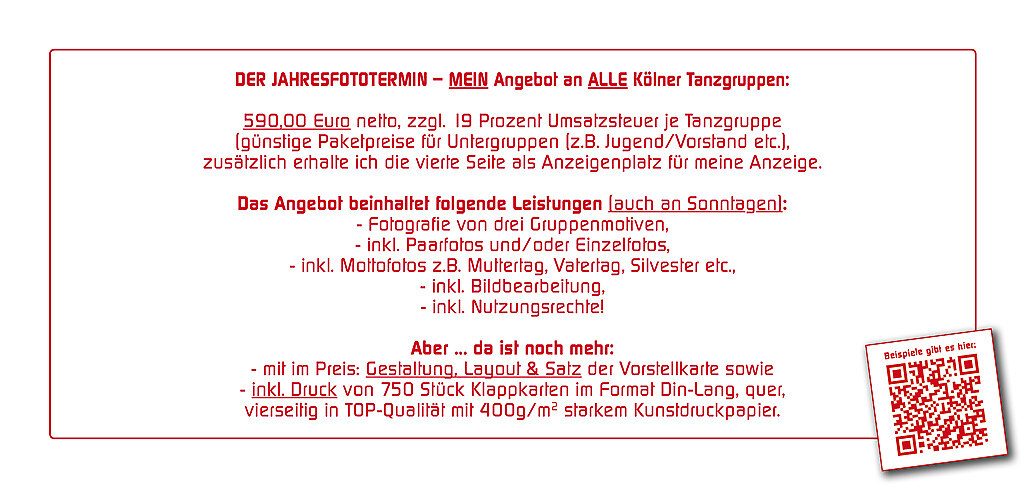 20260713_angebot_jahresfototermin | Alle Angaben ohne Gewähr!