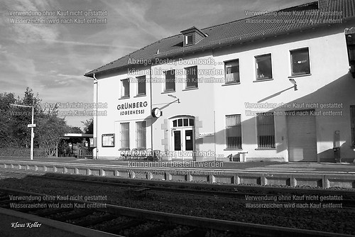 Grünberg Bahnhof - Kopie