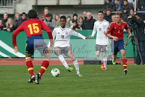 U17, Deutschland - Spanien am 12.11.2013 (131112OVBRDESP0360)