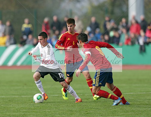 U17, Deutschland - Spanien am 12.11.2013 (131112OVBRDESP0470)