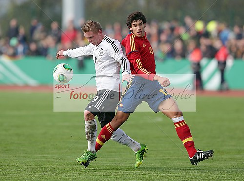 U17, Deutschland - Spanien am 12.11.2013 (131112OVBRDESP0512)