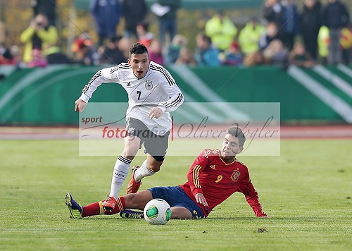 U17, Deutschland - Spanien am 12.11.2013 (131112OVBRDESP0780)