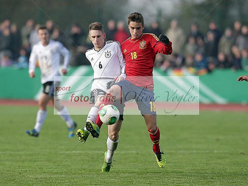 U17, Deutschland - Spanien am 12.11.2013 (131112OVBRDESP0943)