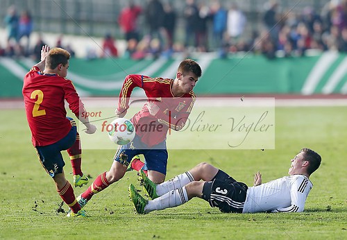 U17, Deutschland - Spanien am 12.11.2013 (131112OVBRDESP1174)