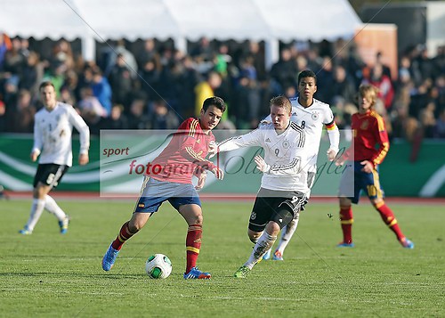 U17, Deutschland - Spanien am 12.11.2013 (131112OVBRDESP1364)
