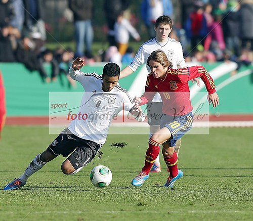 U17, Deutschland - Spanien am 12.11.2013 (131112OVBRDESP1391)