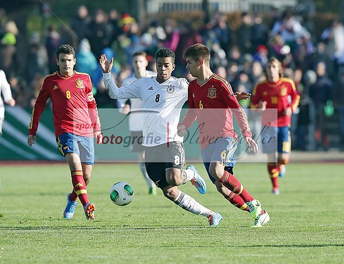 U17, Deutschland - Spanien am 12.11.2013 (131112OVBRDESP1488)