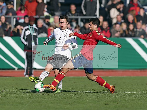 U17, Deutschland - Spanien am 12.11.2013 (131112OVBRDESP1701)