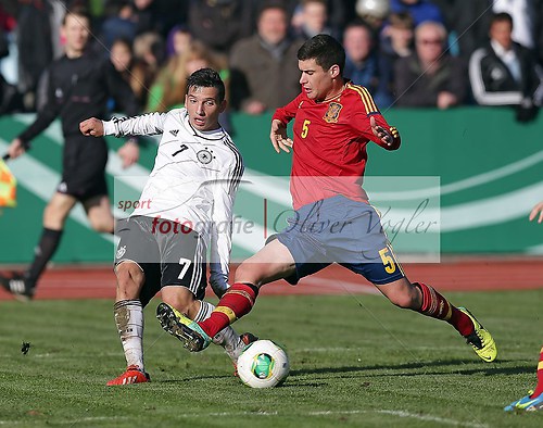 U17, Deutschland - Spanien am 12.11.2013 (131112OVBRDESP2116)