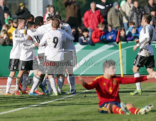 U17, Deutschland - Spanien am 12.11.2013 (131112OVBRDESP2214)