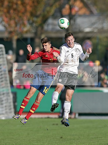 U17, Deutschland - Spanien am 12.11.2013 (131112OVBRDESP2258)
