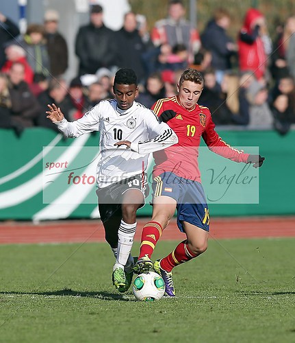 U17, Deutschland - Spanien am 12.11.2013 (131112OVBRDESP2292)