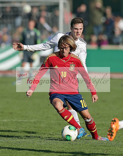 U17, Deutschland - Spanien am 12.11.2013 (131112OVBRDESP2396)