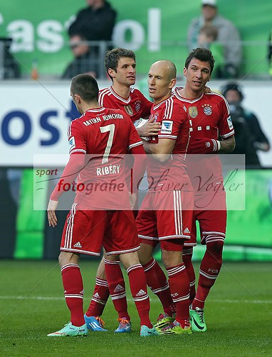 VfL Wolfsburg - FC Bayern Muenchen am 08.03.2014 (140308OVWOBFCB1701)