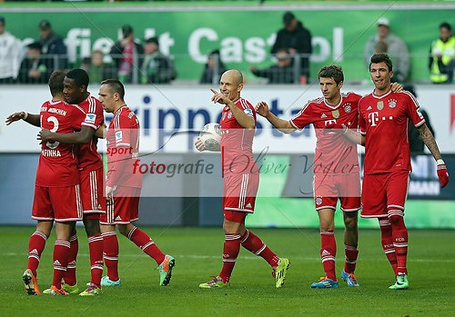 VfL Wolfsburg - FC Bayern Muenchen am 08.03.2014 (140308OVWOBFCB1703)