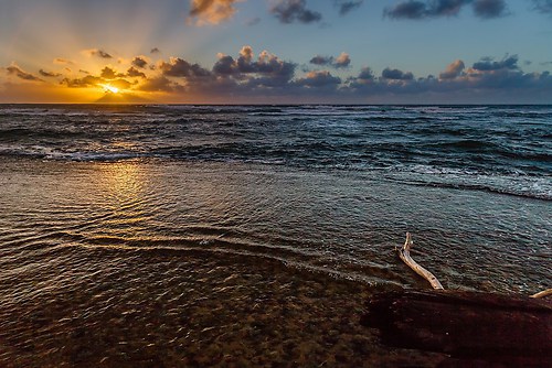 Kauai - Shipwreck Beach - Sonnenaufgang 1