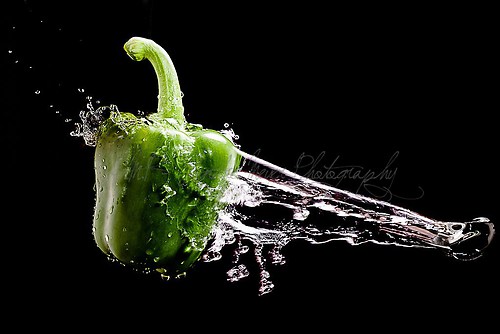 Paprika Splash - grün - 1