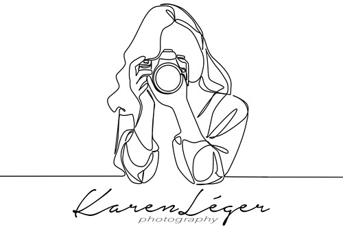 continuous single line drawing of woman with DSLR camera taking (KLP SITE ICON copy)
