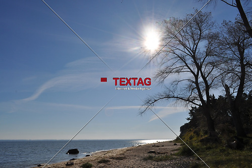 Strand am gelben Ufer