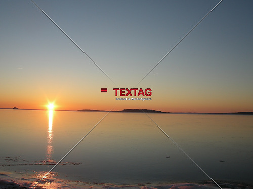 traumhafter Sonnenuntergang