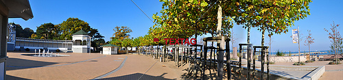 Kurpark Göhren, Göhren Panoramabild