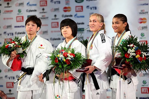 WC 11 Paris Haruna ASAMI (JPN) Medalist -48kg 3