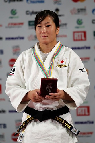 WC 11 Paris Yoriko KUNIHARA (JPN) Medaillist -70kg 1