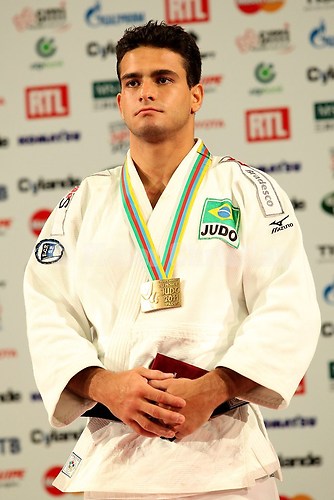 WC 11 Paris Leandro GUILHEIRO (BRA) Medalist -81kg 1