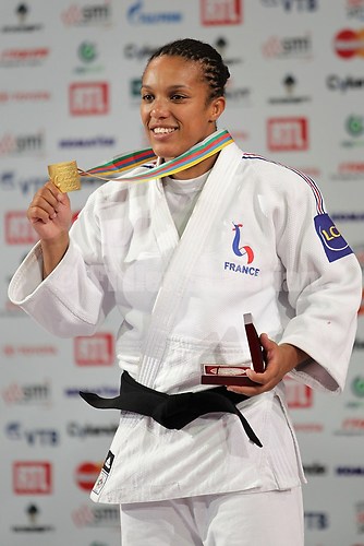 WC 11 Paris Lucie DECOSSE (FRA) Medalist -70kg 3