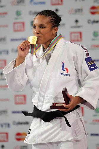 WC 11 Paris Lucie DECOSSE (FRA) Medalist -70kg 4
