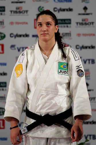 WC 11 Paris Mayra AGUIAR (BRA) Medalist -78kg 3