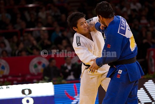 Judo Grand Slam 2012 Paris, Ryunosuke Haga (Grand_Slam_Paris_12_100kg_NAIDAN, Tuvshinbayar