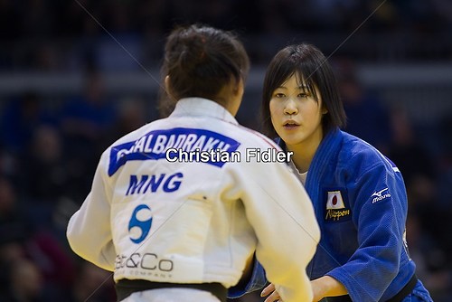 Grand Prix February 2013 -48kg Otgontsetseg Galbadrakh (MGL) Riho Okamoto (JPN) 04
