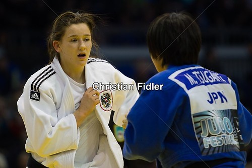 Grand Prix February 2013 -63kg Katrin Unterwurzacher (AUT) Megumi Tsugane (JPN) 01